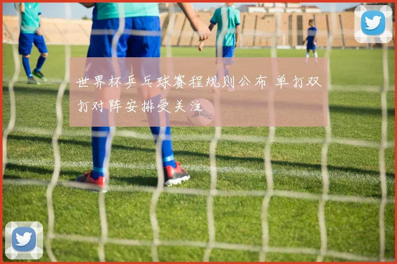 世界杯乒乓球赛程规则公布 单打双打对阵安排受关注
